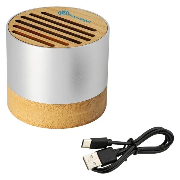 Main Product Image for EcoSound Bamboo/Recycled Aluminum Wireless Speaker