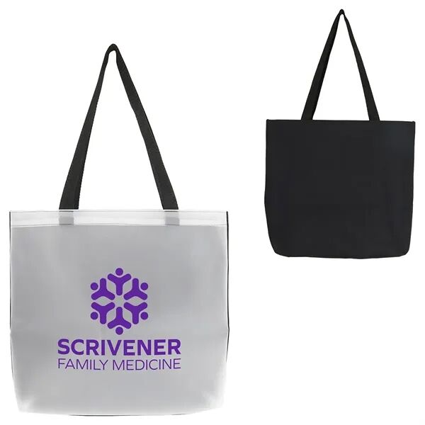 Main Product Image for Custom Printed Pearl Soft-Touch Tote Bag