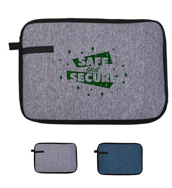 Main Product Image for Custom Imprinted Heather 15" Laptop Sleeve