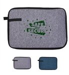 Buy Custom Imprinted Heather 15" Laptop Sleeve