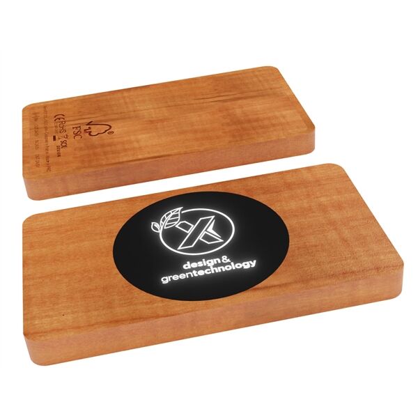 Main Product Image for Custom Imprinted SCX Design(TM) Bamboo Wireless Power Bank