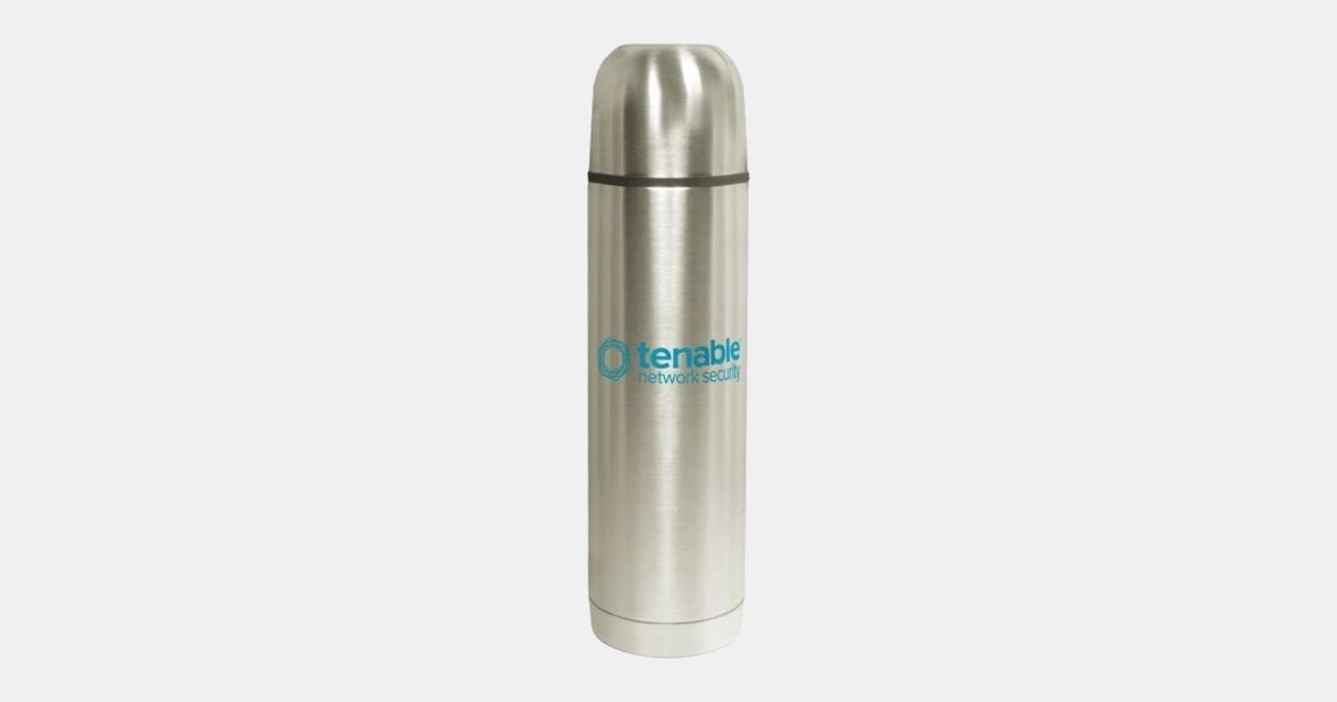 Custom Printed Thermos - Stainless Steel Vacuum Flask Bottle with your ...