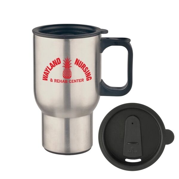 16 oz coffee mugs custom print Custom Engraved 16oz Stainless Steel Mug, Design: CUSTOM
