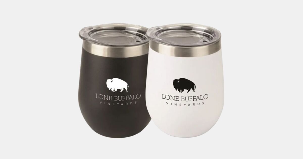 Custom Printed Stainless Cup 12 Oz with your logo | ImprintLogo.com