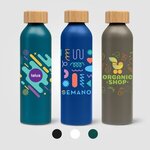 Buy Eden Aluminum Water Bottle with Bamboo Lid - Full Color 20 oz. 