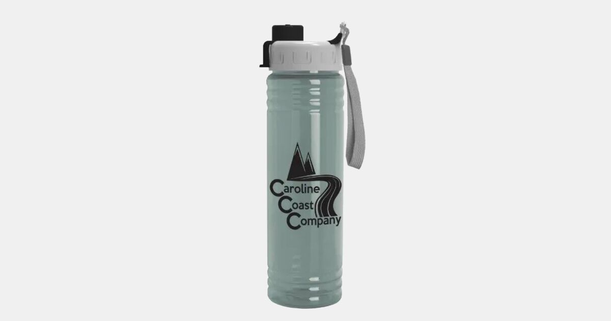 Custom Printed Slim Fit UpCycle RPET Bottle 24 oz. with your logo ...