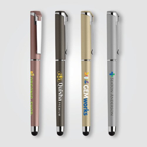 Main Product Image for Custom Imprinted Islander Softy Metallic Gel Pen w/ Stylus