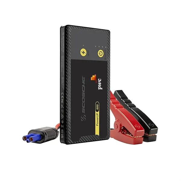 Main Product Image for Custom Imprinted Scosche PowerUp 600 Portable Car Jump Starter