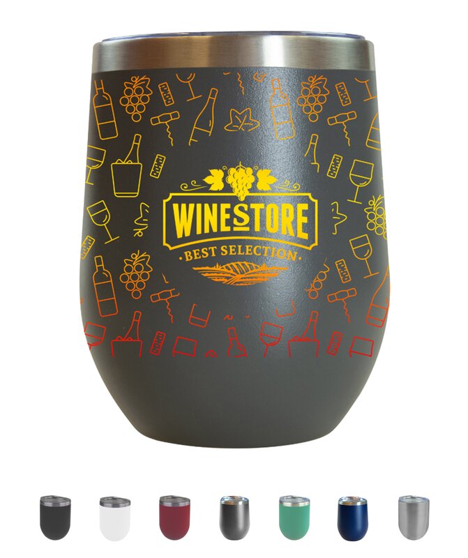 Main Product Image for Custom Imprinted Sipper Wine Tumbler - 12 oz.