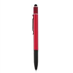 Alicante Aluminum Spin Top Stylus Pen - Metallic Red