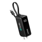 Anker 3-in-1 Power Bank (30W, Fusion, Built-In USB-C Cable) -  