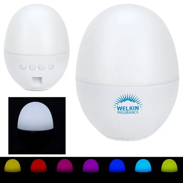 Main Product Image for Custom Audio Dome Lighted Bluetooth Speaker w/ White Noise 