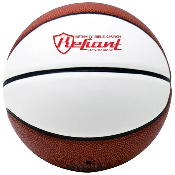 Main Product Image for Autograph Basketball with Two White Panels