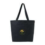 AWARE™ Recycled Cotton Shopper Tote Bag - Black