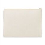 AWARE™ Recycled Cotton Zippered Pouch -  