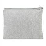 AWARE™ Recycled Cotton Zippered Pouch -  