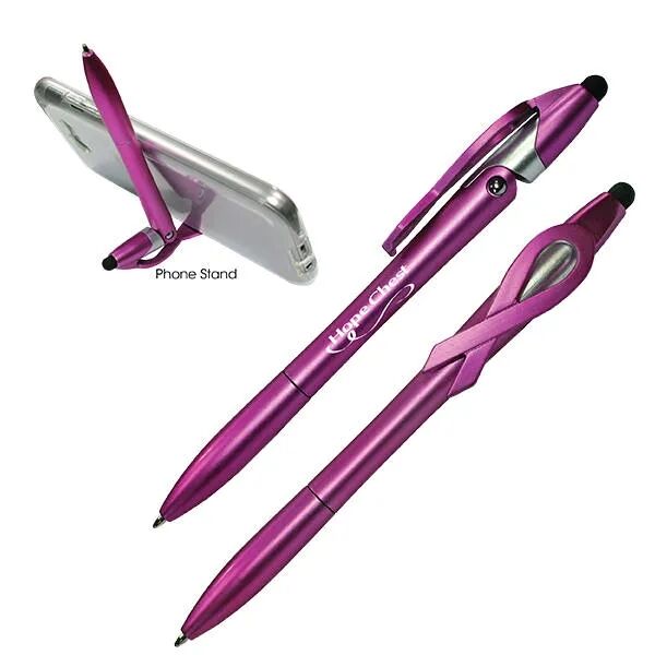 Main Product Image for Custom Imprinted Awareness 3 in 1 Pen/Stylus