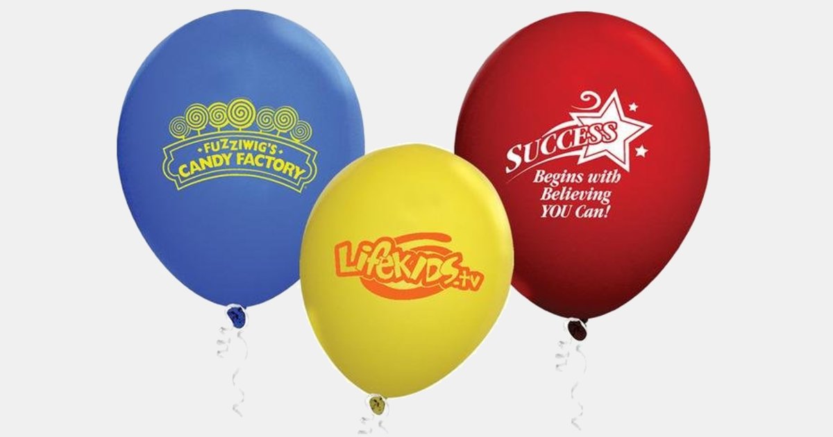 Custom Printed USA Standard Latex Balloons 9