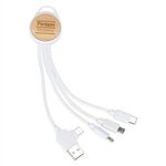 Bamboo 3-in-1 6- Charging Cable -  