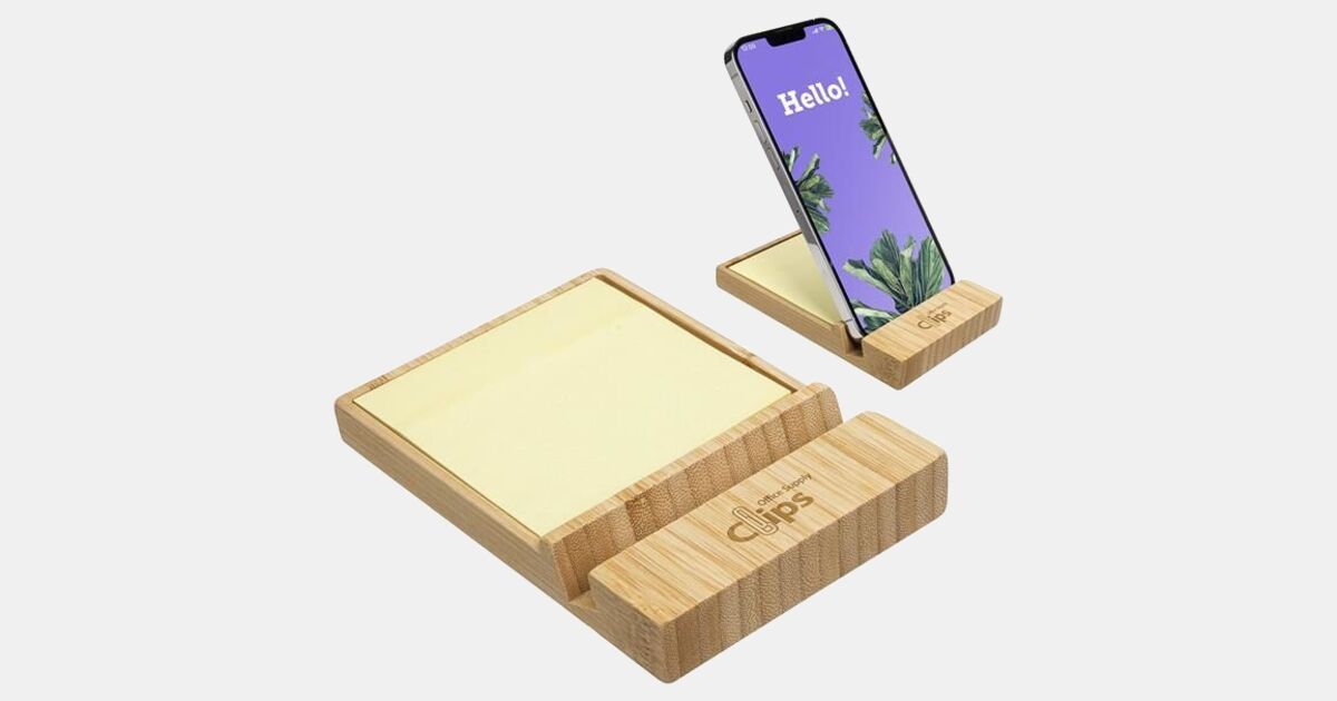 BuleVina Sticky Note Holder For Desk, Metal Memo Note