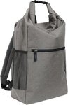 Bellerive Roll Top Backpack - Medium Gray