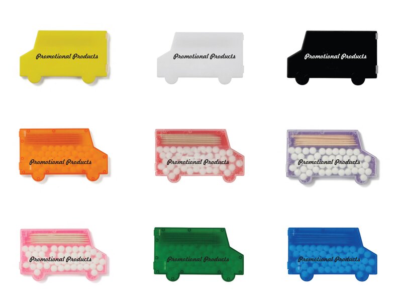 Main Product Image for Custom Printed Box Truck Mints & Picks