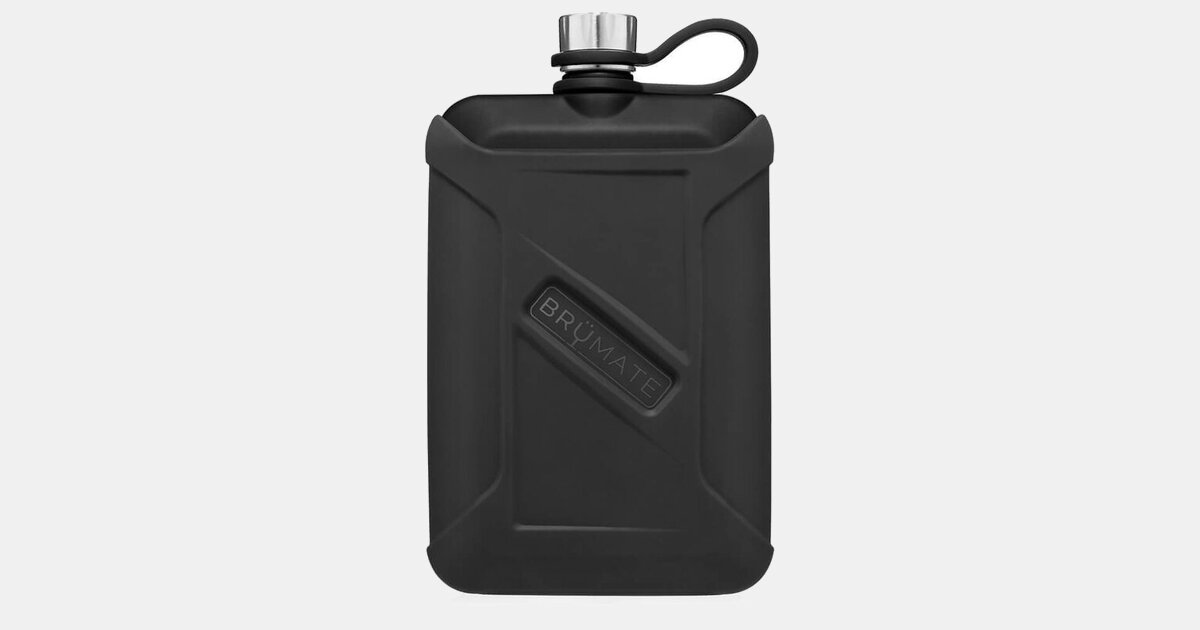 BruMate Liquor Canteen 8oz with your logo