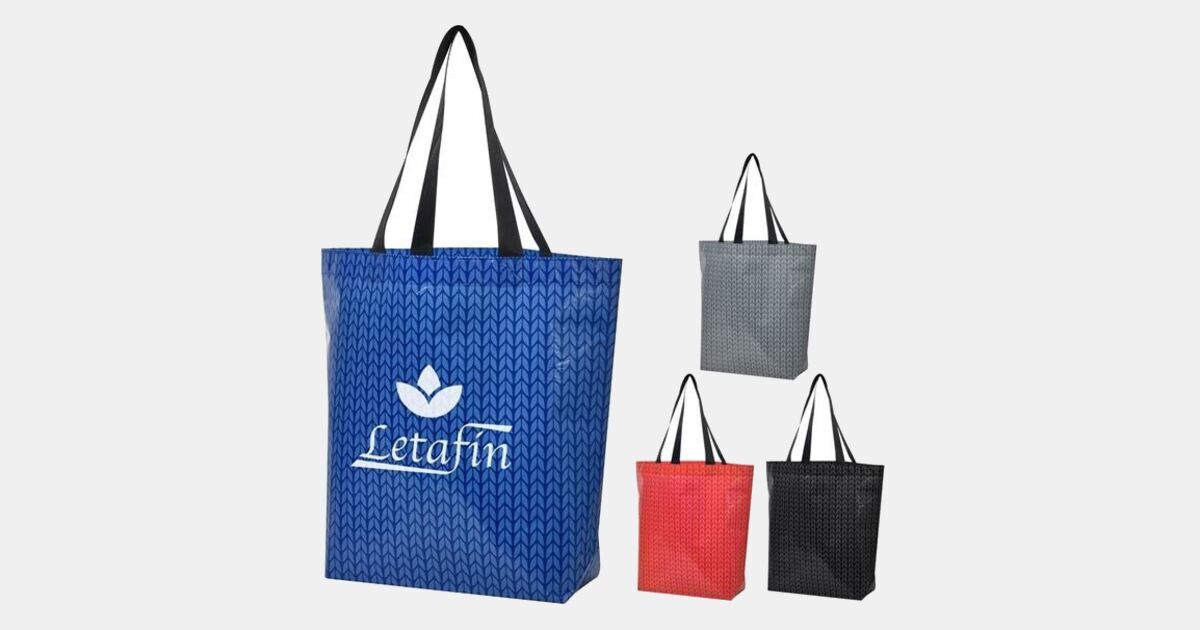Caprice Laminated NonWoven Tote Bag with your logo