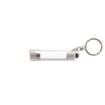 Chroma - ColorJet - Full Color LED Flashlight w/ Keyring - White/Silver