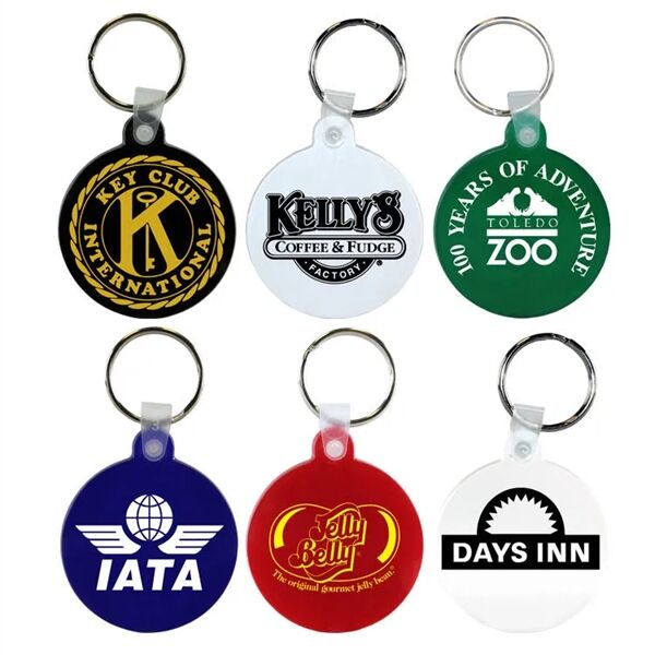 Main Product Image for Custom Imprinted Circle Key Fob