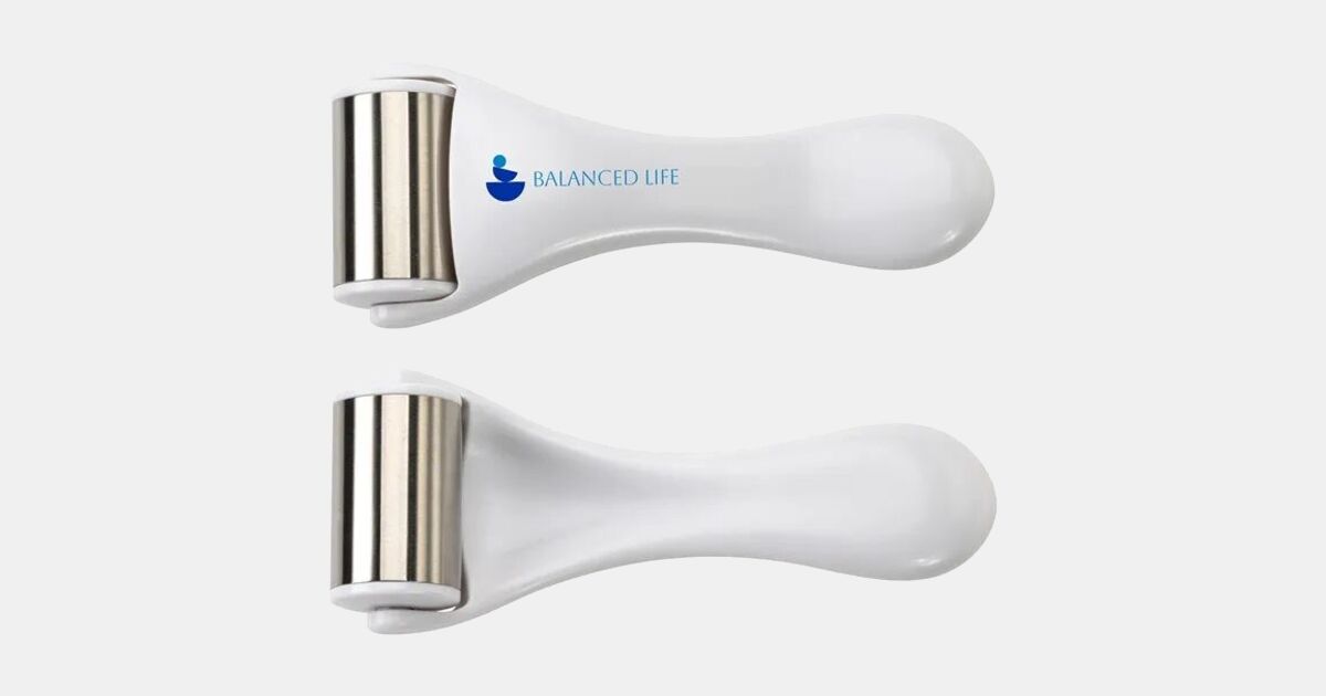 Custom Printed Cold Therapy Massage Roller with your logo