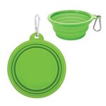 Collapsible Pet Bowl - Lime Green