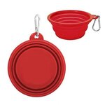 Collapsible Pet Bowl - Red