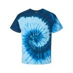 Colortone Multi-Color Tie-Dyed T-Shirt - Blue Ocean