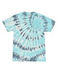 Colortone Multi-Color Tie-Dyed T-Shirt - Coral Reef