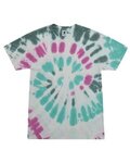 Colortone Multi-Color Tie-Dyed T-Shirt - Everglades