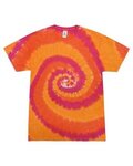 Colortone Multi-Color Tie-Dyed T-Shirt - Hypnotize