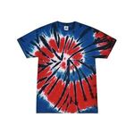 Colortone Multi-Color Tie-Dyed T-Shirt - Independence