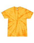 Colortone Multi-Color Tie-Dyed T-Shirt - Spider Gold