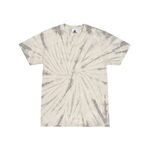 Colortone Multi-Color Tie-Dyed T-Shirt - Spider Silver