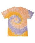 Colortone Multi-Color Tie-Dyed T-Shirt - Sunflower