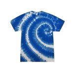 Colortone Multi-Color Tie-Dyed T-Shirt - Swirl Blue