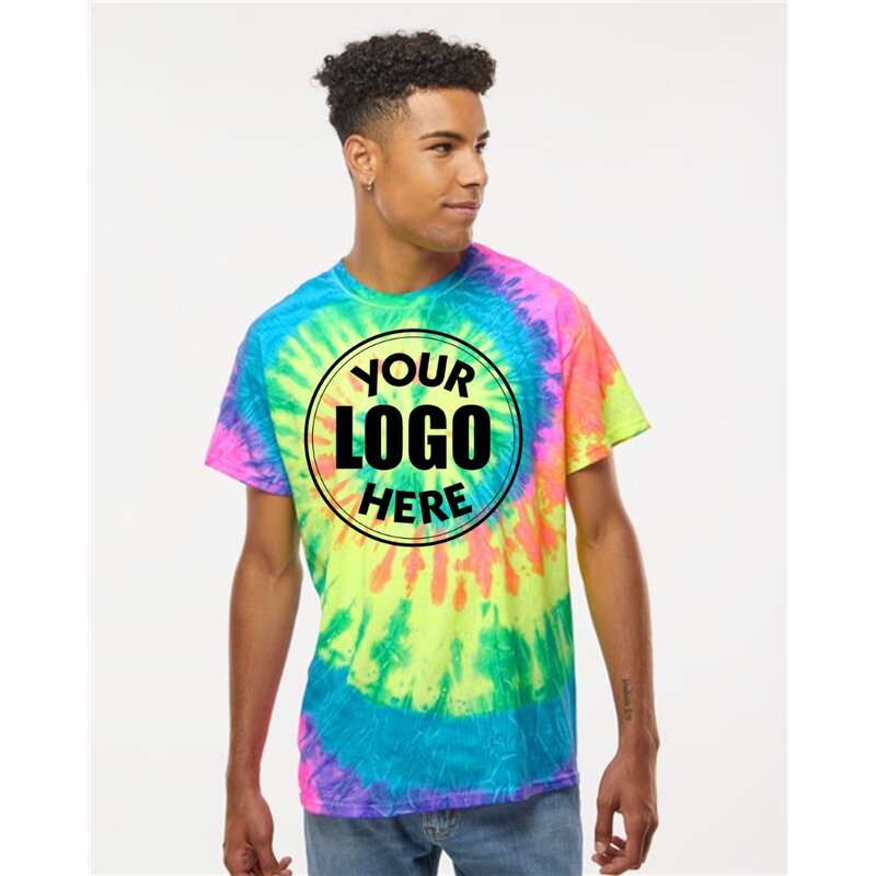 Main Product Image for Custom Printed Tie-Dyed T-Shirt