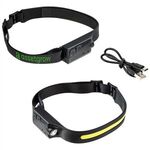 Comet 2-in-1 Rechargeable COB Lightbar & LED Headlamp with O -  