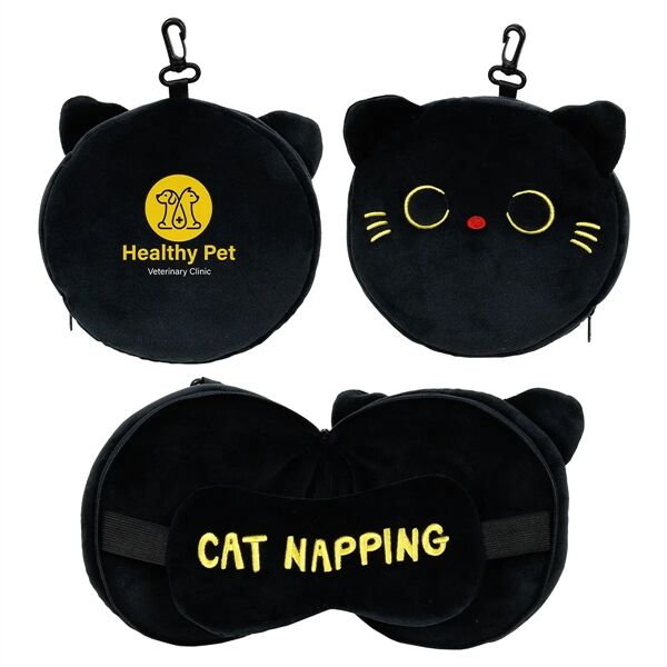 Main Product Image for Comfort Pals(TM) Cat 2-in-1 Pillow Sleep Mask