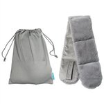 Comfort Pals(TM) Heat Therapy Neck Wrap - Medium Gray