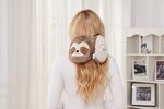 Comfort Pals(TM) Sloth 2-in-1 Pillow Sleep Mask -  
