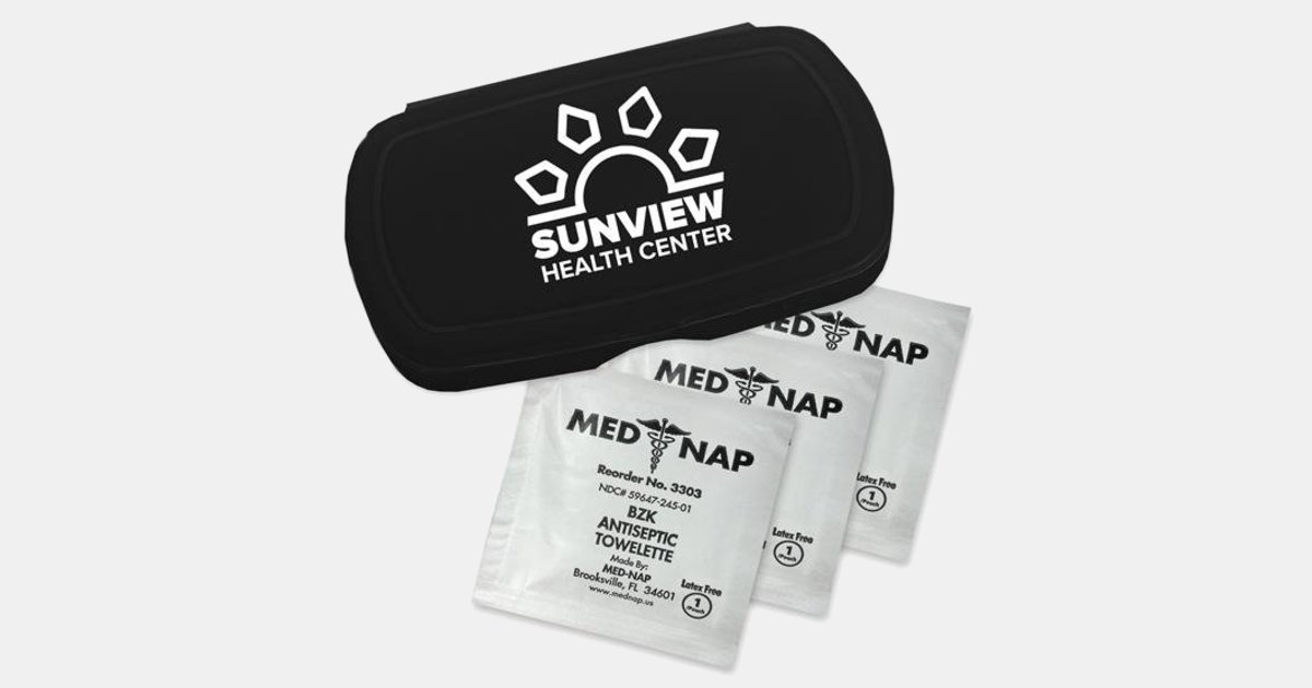 Compact Antiseptic Kit with your logo