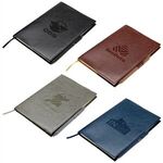 Buy Custom Printed Conclave Refillable Leatherette Journal with Pen