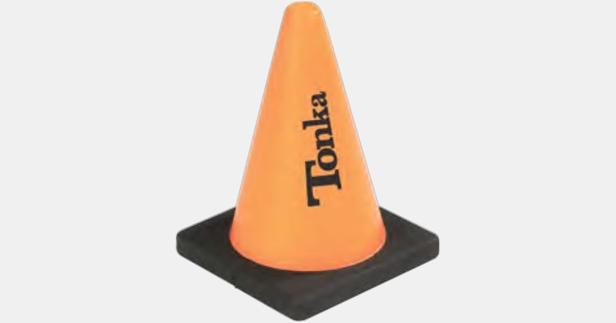 CONSTRUCTION CONE STRESS RELIEVER with your logo